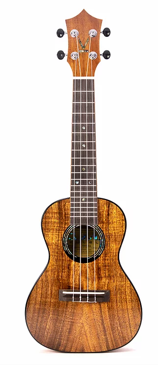 HAWAIIAN LEOLANI ウクレレ Leolani 4 String Soprano Hawaiian Koa Pineapple TUX Finish